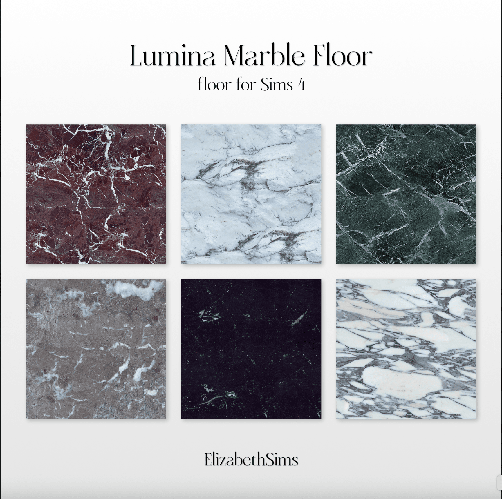 Скриншот мода Мраморная плитка для пола Lumina Marble Floor